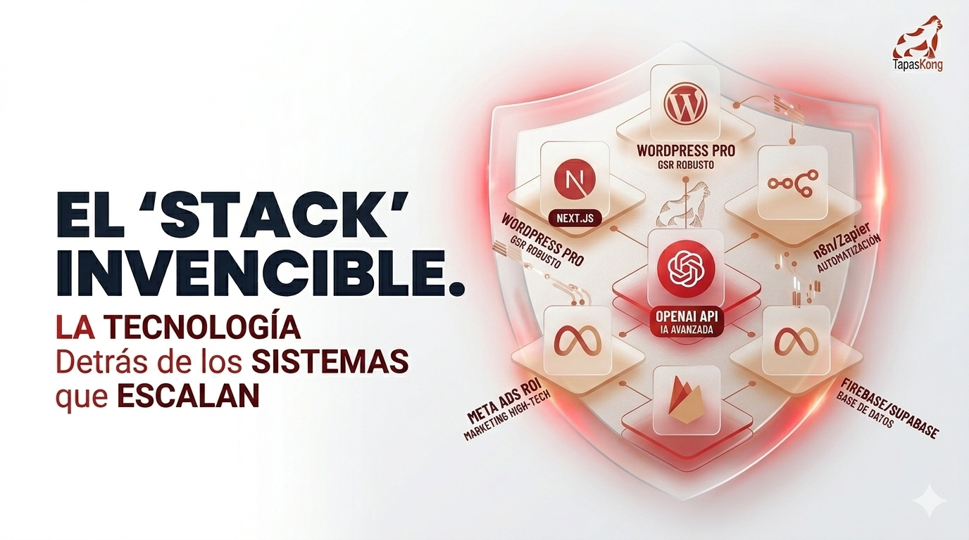 El “Stack” Invencible: Las herramientas que usamos para escalar negocios.